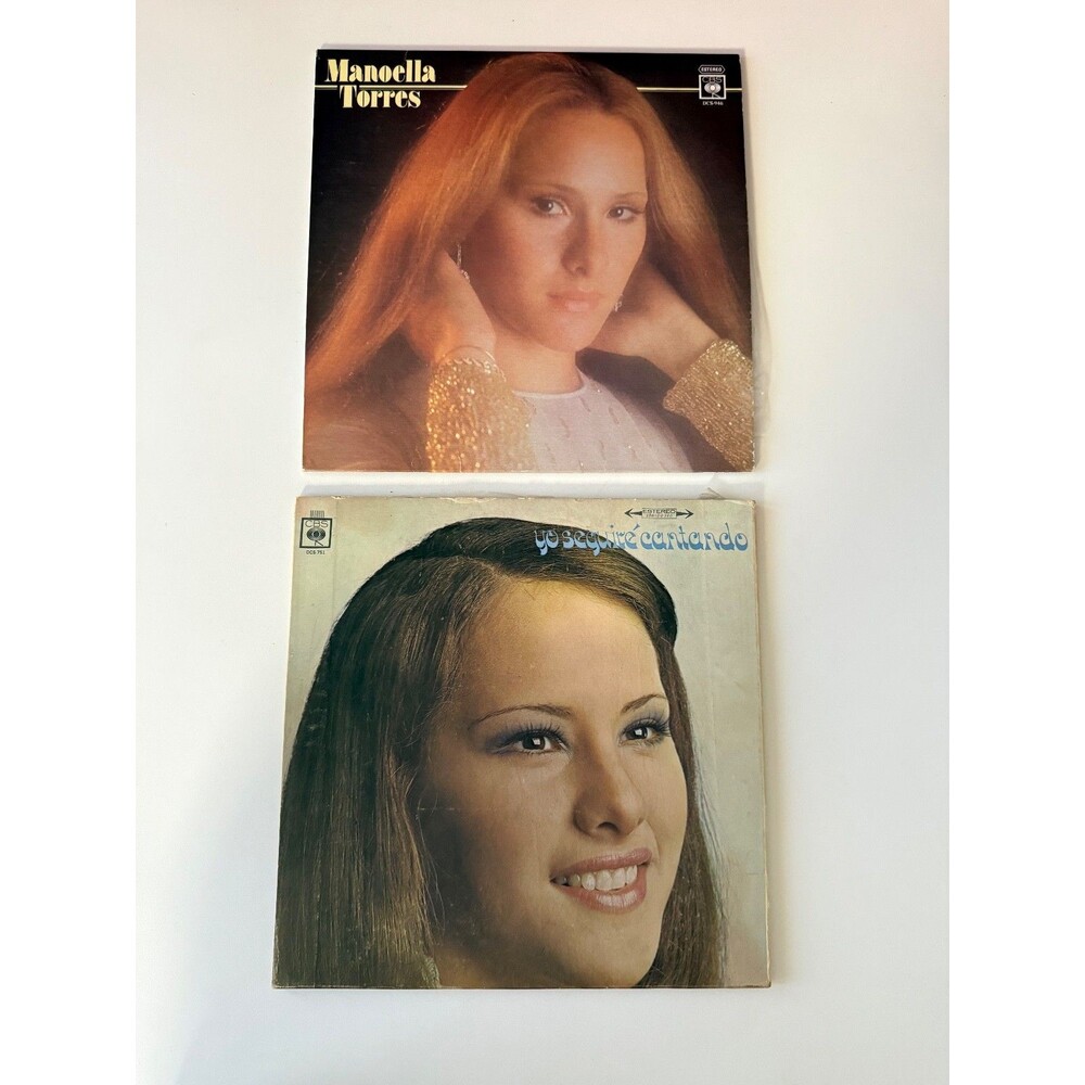 Manoella Torres LP Self Titled / Seguire Cantando CBS Records Import Mexico VG+